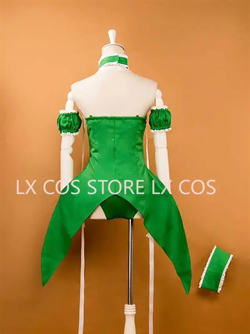 2025 new Anime Tokyo Mew Mew Retasu Midorikawa Mew Lettuce Maid Dress Cosplay Costume Halloween Christmas Carnival Suit