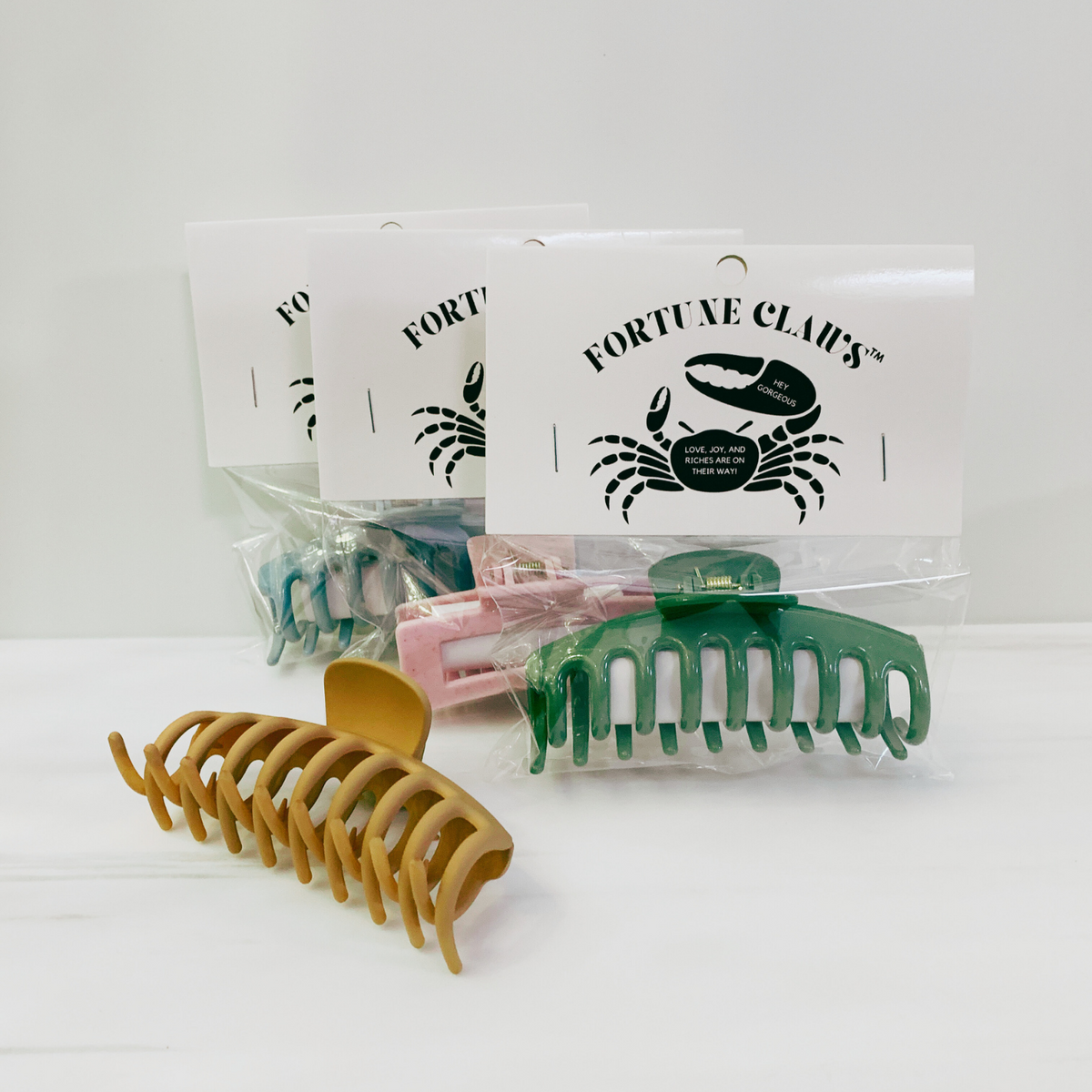 Fortune Claws™ Hair Claws | Unique Fortune Inside | Single or Gift