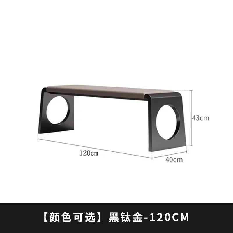 Minimalist Space Saving Foot Stool Nordic Bench Seat Lounge Big Size Step Stool Fashion Ornaments Muebles De Salon Accessories