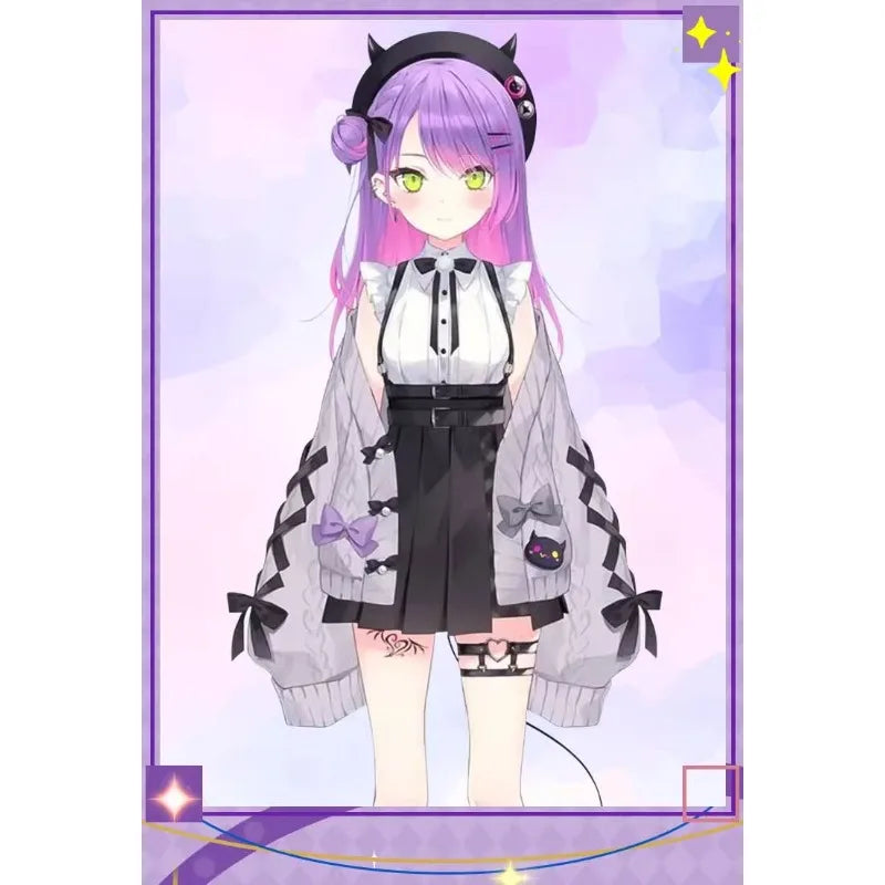 Anime Tokoyami Towa Cosplay Costume White Undergarment Coat Skirt JK Uniform with Accessories Full Set for Women Theme Party