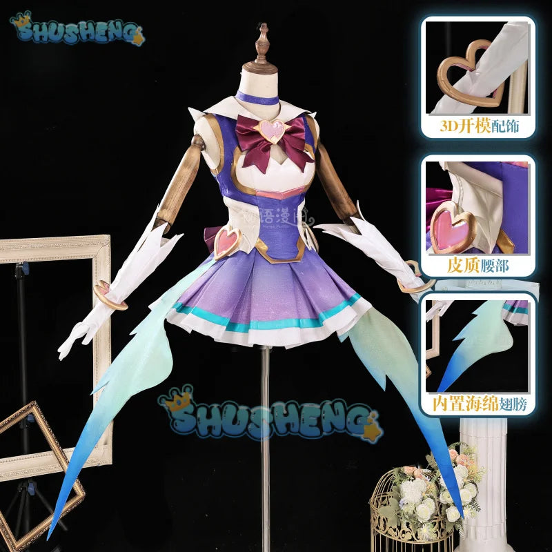 Overwatch2 OW Kiriko Cosplay Costume Magical Girl Uniform Halloween Carnival Party Christmas Play Role Clothes Clothing