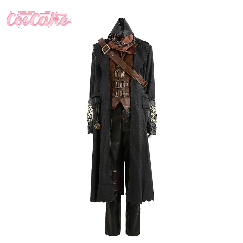 Gehrman Hunter  Cosplay Costume Game Bloodborne Uniform Halloween Carnival Party Christmas Play Role Clothes Clothing for Men