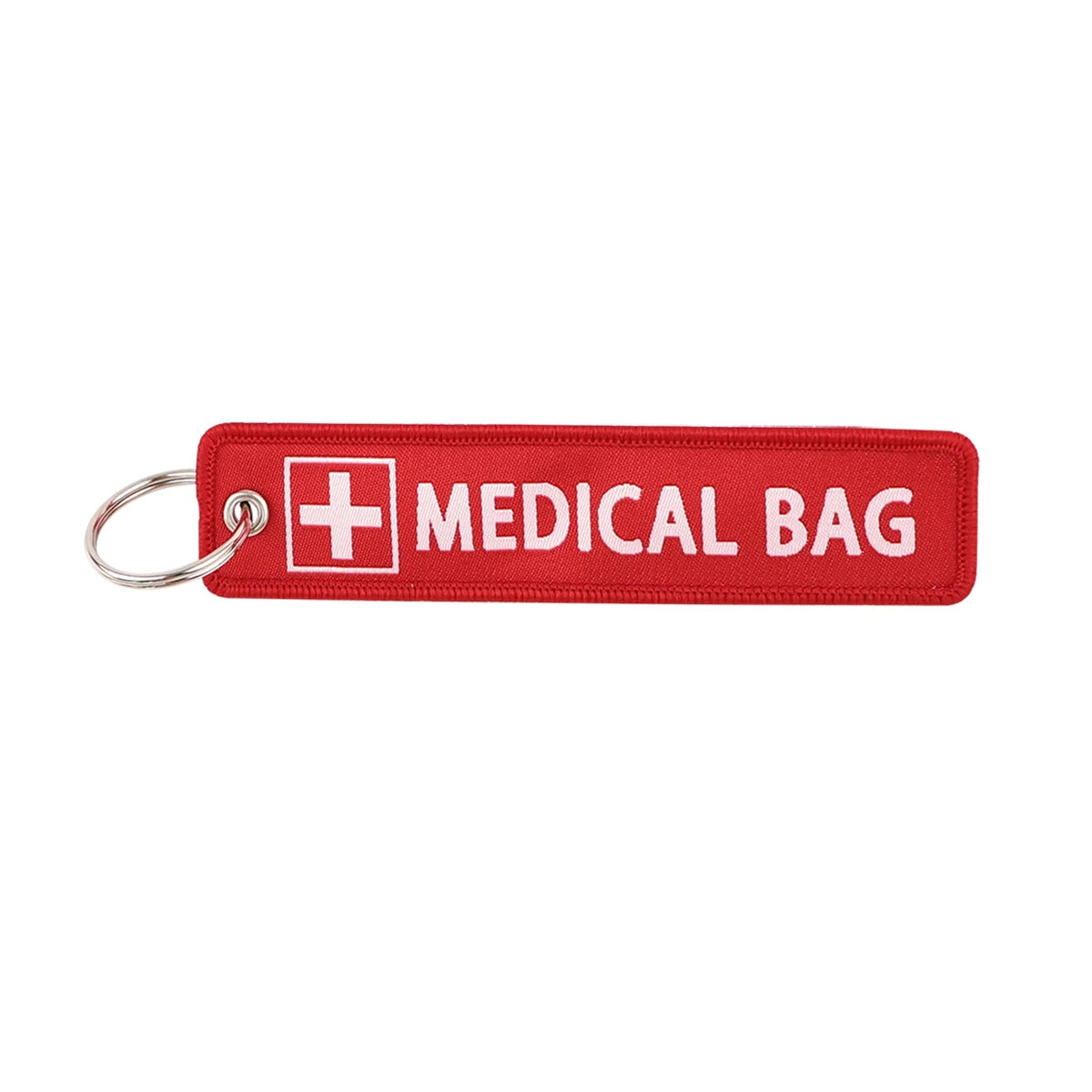 Medical Bag Embroidery Key Fobs Nurse Doctor Key Tags Keychain For Motorcycles Cars Key Ring Accessories Jewelry Chaveiro Gifts