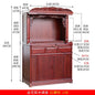 r5.20  all-solid wood shrine offering table, god's household small tribute Buddha platform, Guanyin offering table