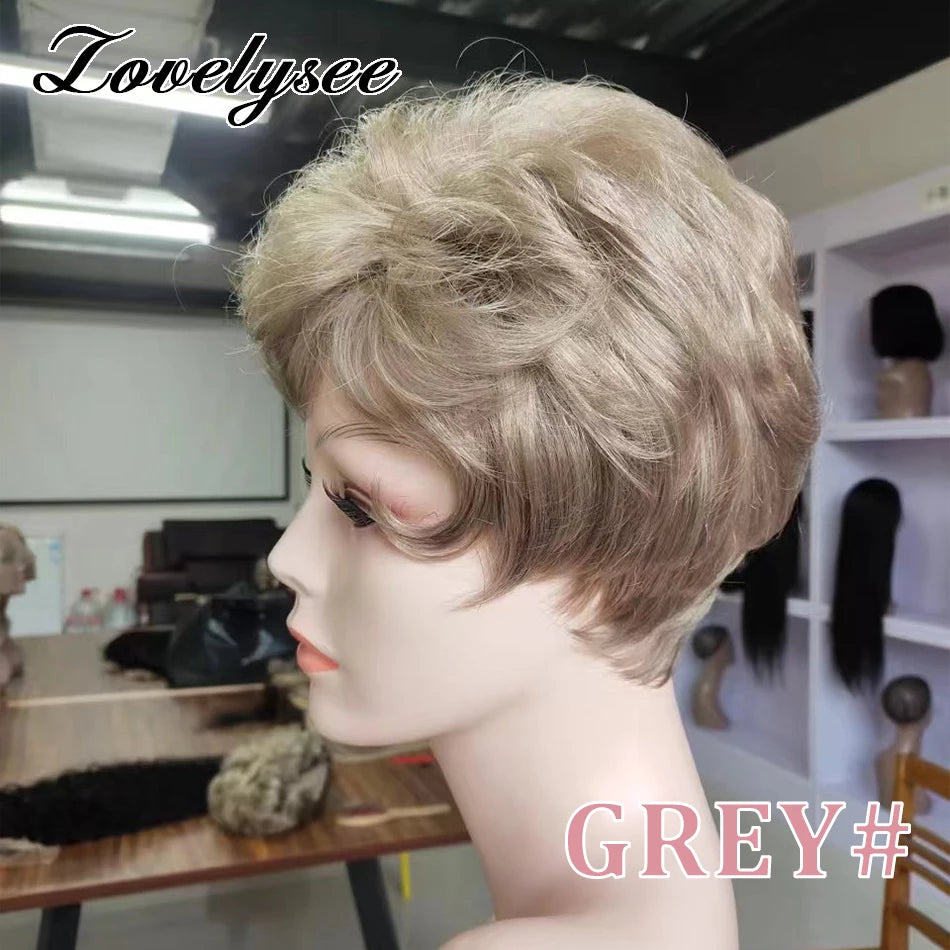 Short Curly Hair Topper Blonde Real Human Hair Toppers 100% Remy Human Hair Toppers Hair For Women Increase Hair Volume