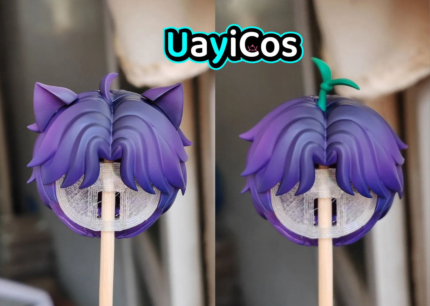 Love and Deepspace Rafayel  Handmade OB11  GSC Hair Detachable Hair Shell Wig Faceplates BJD Doll Accessories Game Anime Toy Kid