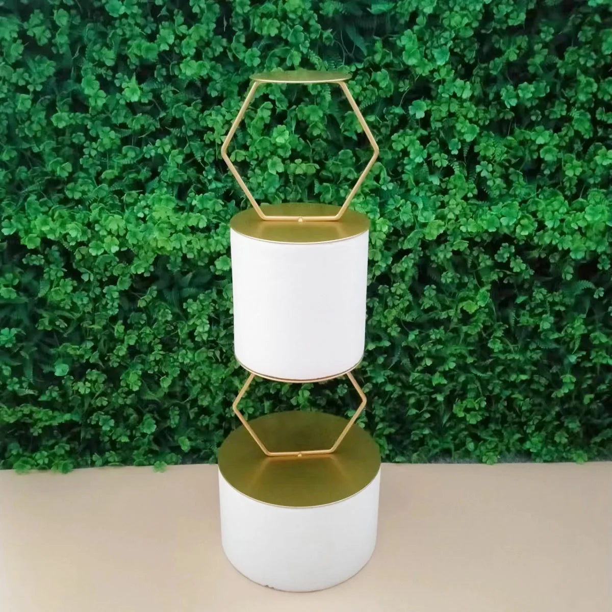 Metal Wedding Cupcake Cake Stand Floating Cake Holder Separator Wedding Birthday Party Dessert Display Stand Decorative