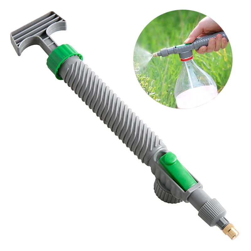 Watering Irrigation High Sprayer Water Pressure Flower Garden Gun Sprayer Head Juice Bottles Interface Plastic Trolley Spray