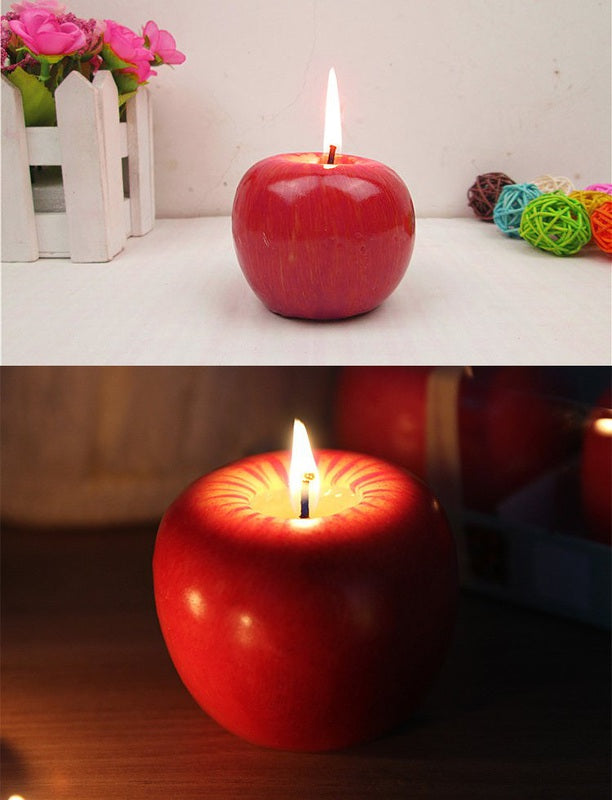 Christmas Eve Apple Candle