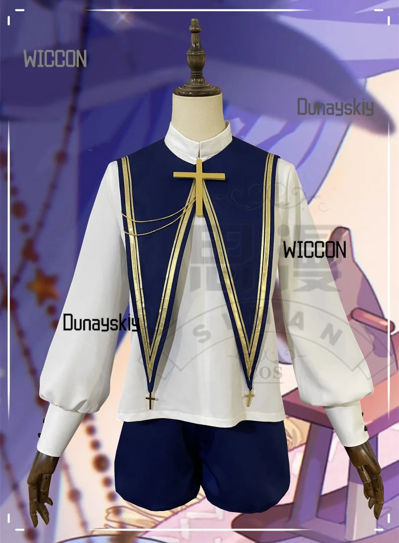 Anime Nu Cos Carnival Yakumo‌ Olivine Edmond Juvenile Body Cosplay Costumes Cool Kawaii Party Daily Halloween Christmas Cos