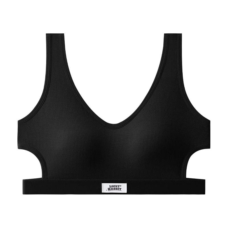 Ubau Sexy Bra Women Seamless Underwear Tops Hollow Sports Bras Breathable Push Up Lingerie Underwear Female Fitness Bras