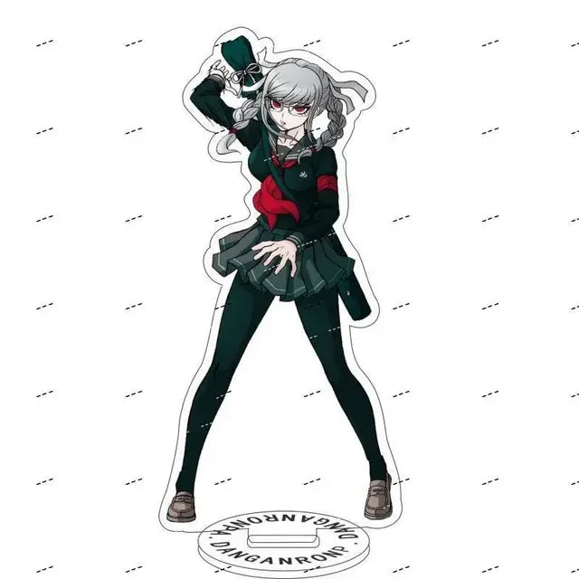 Anime Danganronpa 2 Nagito Komaeda Nanami Chiaki Acrylic Stand Ornaments Action Figures Cartoon Model Christmas Gifts Girls