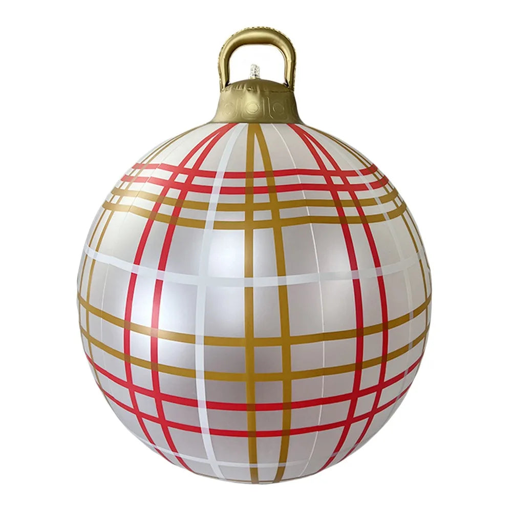 Giant 60cm Gardens Balloon Decoration PVC Christmas Ball DIY Toy Courtyard Balloon Christmas