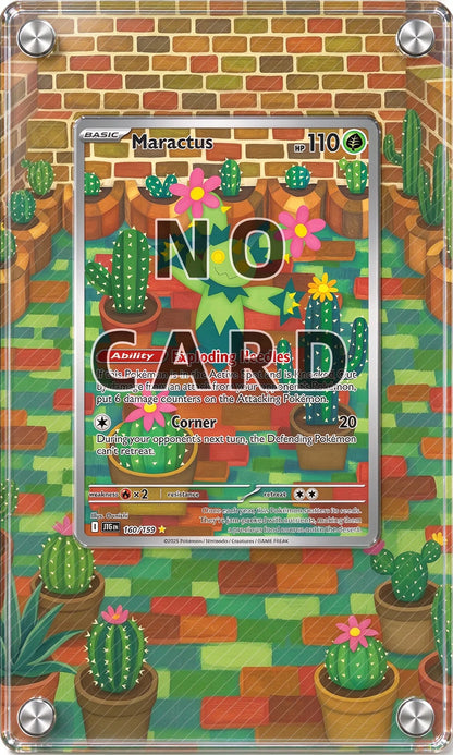 High-definition Acrylic Anime Battle Card Display Frame PTCG Card Collector Gift Desktop Ornament