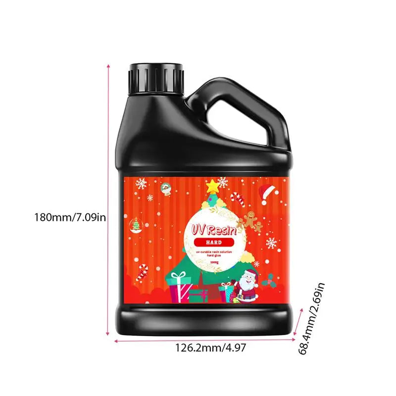 Christmas UV Resin Glue Bonding Welding Party DIY UV Glue Transparent Quick-Drying Epoxy Resin UV Glue DIY Jewelry Making Tools