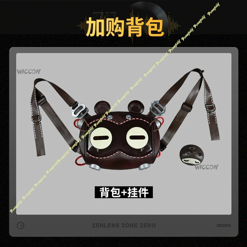 Ukinami Yuzuha Cosplay Costume Wig Game Zenless Zone Zero Character Outfit Autumn and Winter Sweater Coats Christmas Halloween