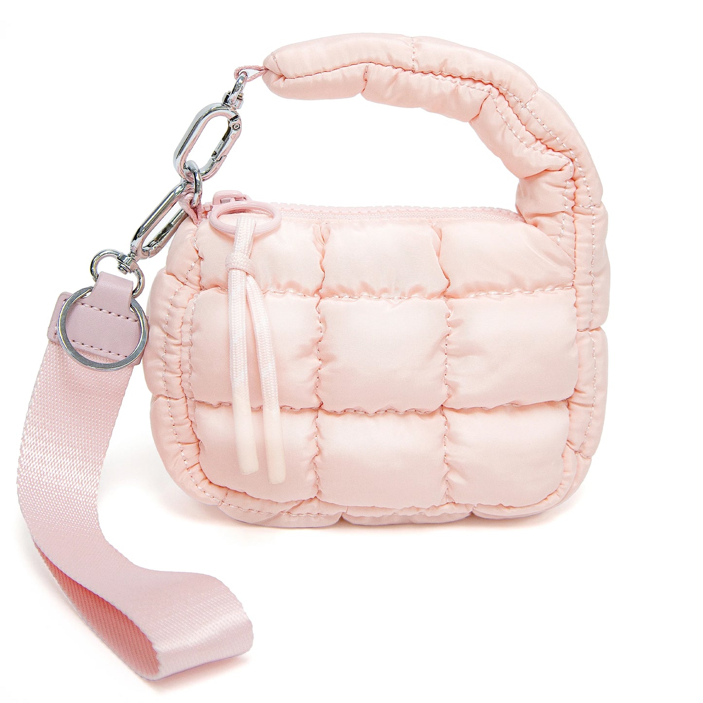 Mini Lipstick Bag Quilted Coin Bag Same as Free people Cosmetic Bag Cute Puffer Handbags Makeup Pouch Christmas Gift for Women