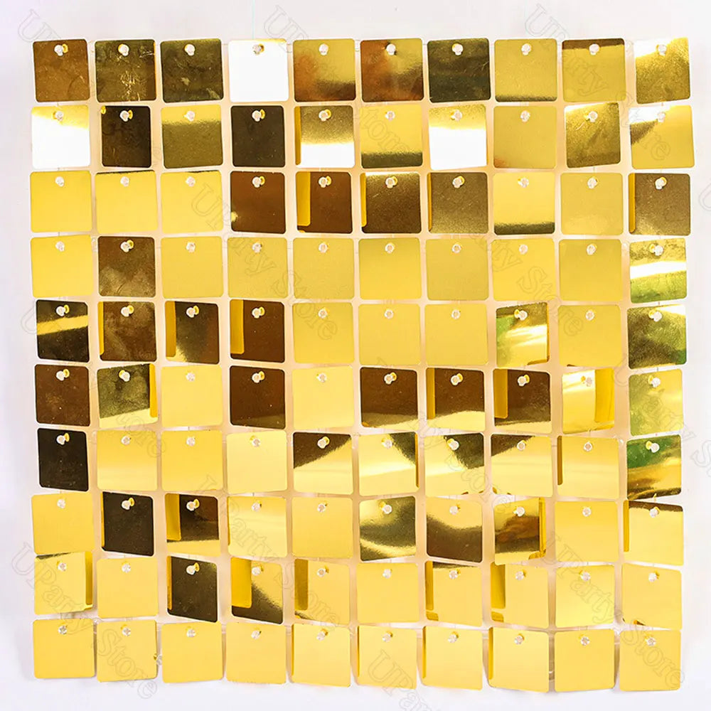 12/36Pcs Rose Gold Shimmer Wall Panels PVC Flash Glitter Sequin Panel for Birthday Baby Shower Wedding Party Backdrop Decoration
