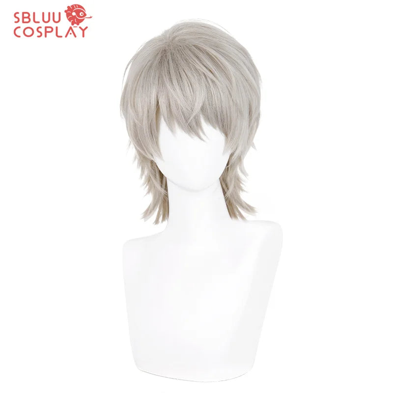 SBluuCosplay Xavier Cosplay Wig Game Love and Deepspace Heat Resistant Synthetic Hair Halloween Party Wigs
