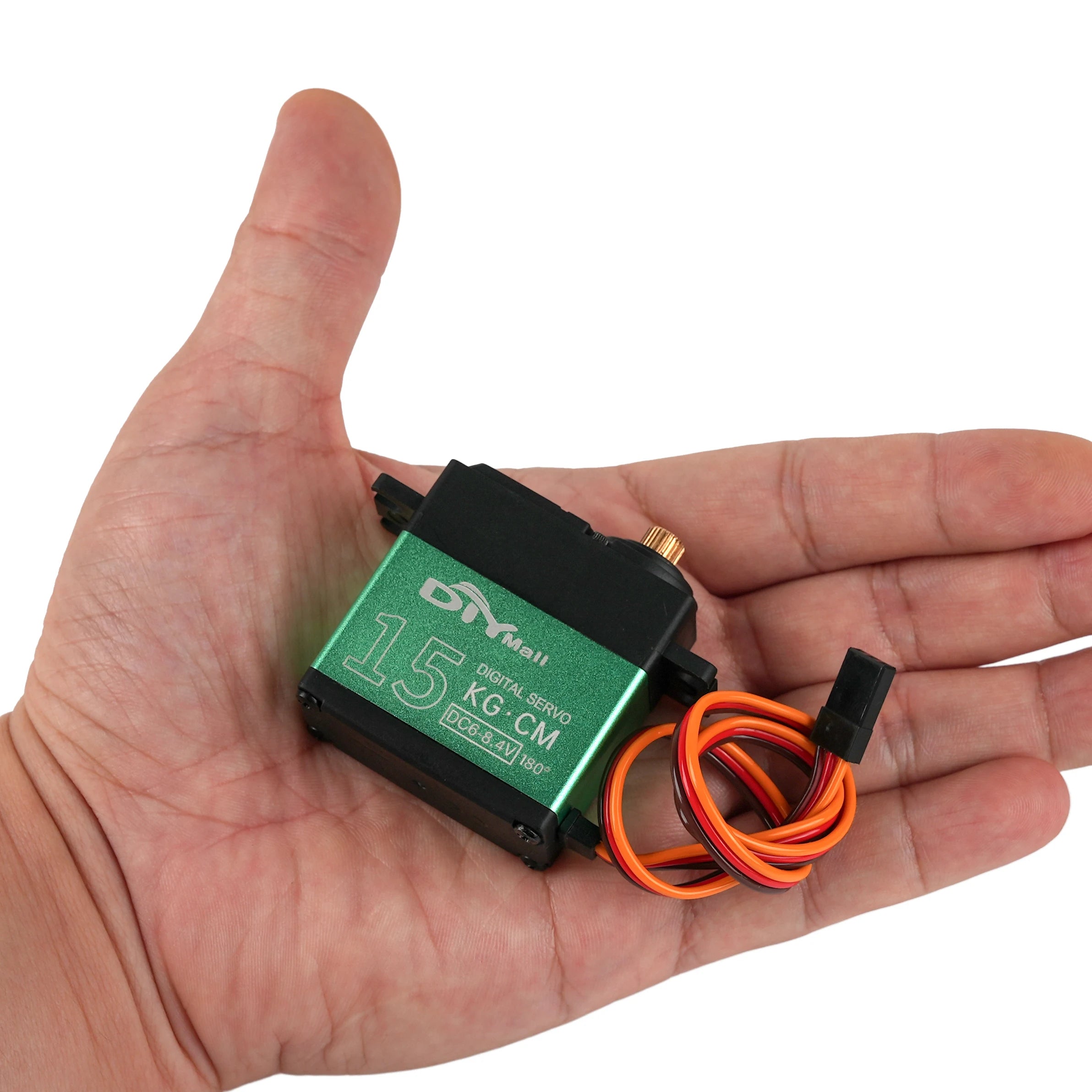 15kg TD-8815MG Digital Servo Carbon Brush Motor Metal Gear 180°/270°/360° Servos for RC Robot Car Aircraft Model Toy Power Parts