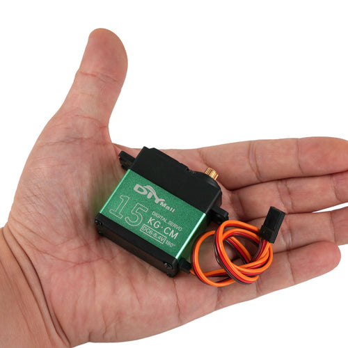 15kg TD-8815MG Digital Servo Carbon Brush Motor Metal Gear 180°/270°/360° Servos for RC Robot Car Aircraft Model Toy Power Parts