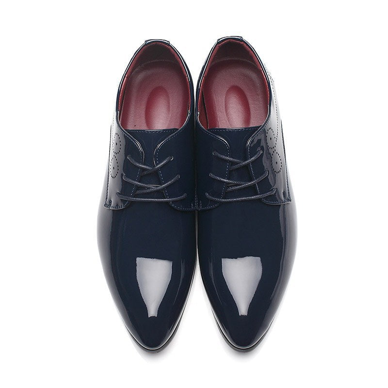 Men Leather Shoes Men Business Casual Dress Shoes Business Casual