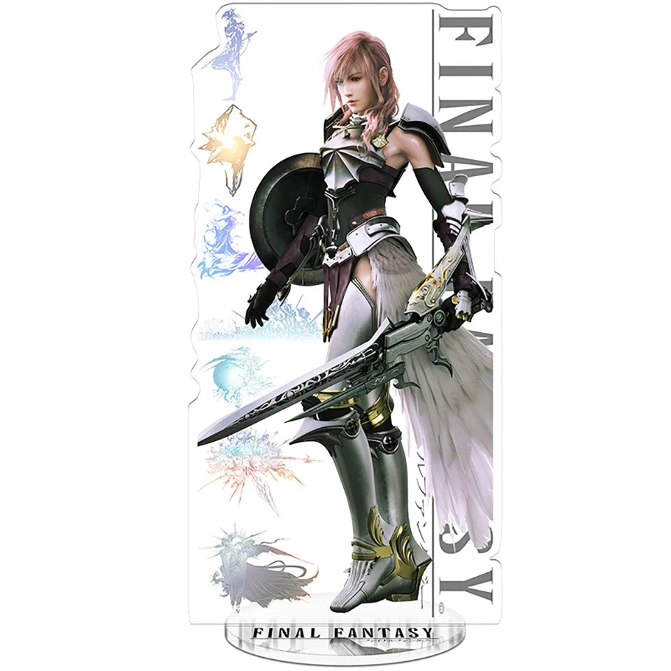 Classic Japanese Role Playing Game Creative Desktop Ornament Acrylic Stand Figure Children's Christmas Collection Gift Fun Toy