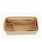 Handbag Organizer Insert Waterproof Felt Tote Liner With Zipper Cup Holder Laptop Sleeve Compatible With Gucci Ophidia GG Tote