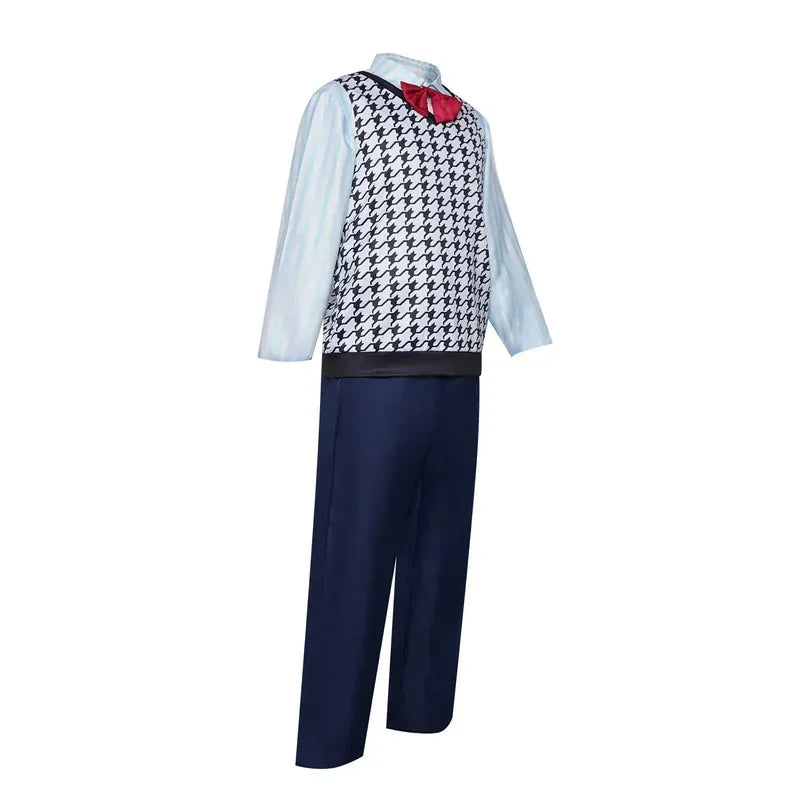 Anime Cartoon Movie Inside Out 2 Fear Cospaly Costume Adult Men Women Outfit Birthday Party Dress Up Halloween Roleplay Costume