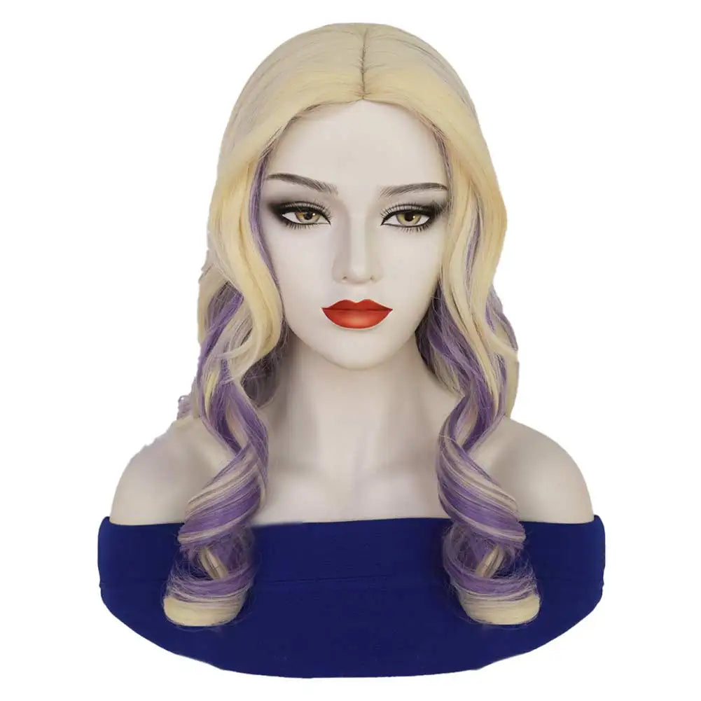 Addison Cosplay Wig Zombies 2025 Adult Women Headwear Heat Resistant Synthetic Hair Carnival Halloween Party Costume Accessories