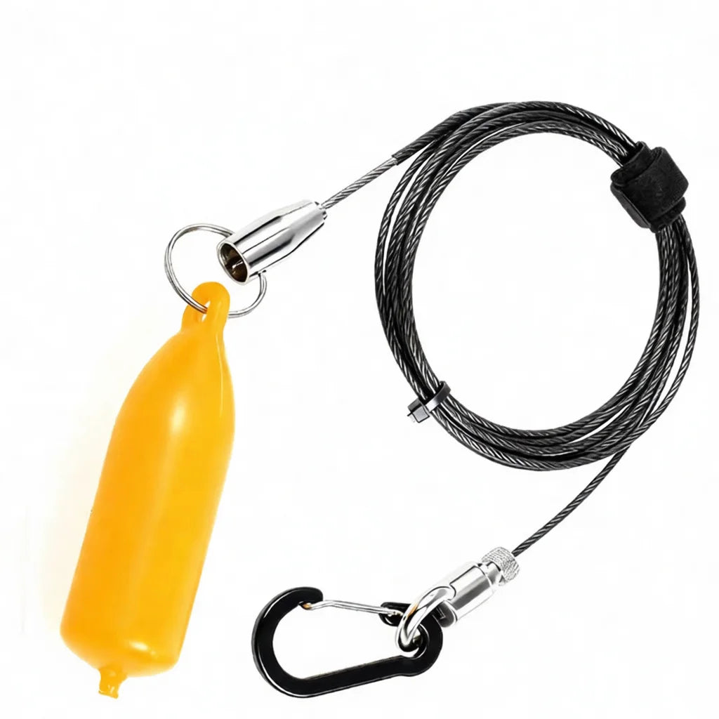 Portable Stainless Steel Live Fish Lock Buckle Fishing Stringer Gear Snap Hook For Outdoor Freshwater Sea Tackle