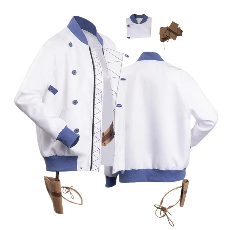 Daimakyou Fantasy Kiruko Cosplay Tengoku Costume Adult Women Jacket Coat Belt Outfits Halloween Carnival Disguise Suit