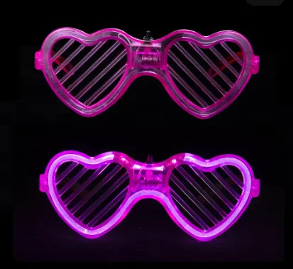 5/10/15/20/30 Pcs Led Neon Party Glasses Light Up Sunglasses Glow in the Dark Glasses for Kids Adults Party Supplies