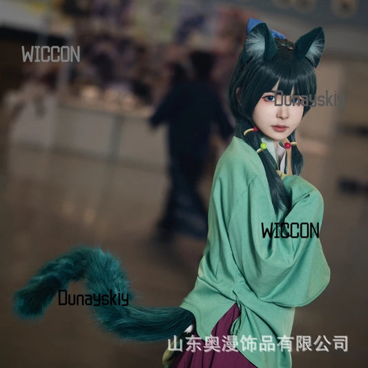 The Apothecary Diaries maomao Anime cos suit cat ear hair hoop cat tail suit diffuse accessories Halloween cosplay gift