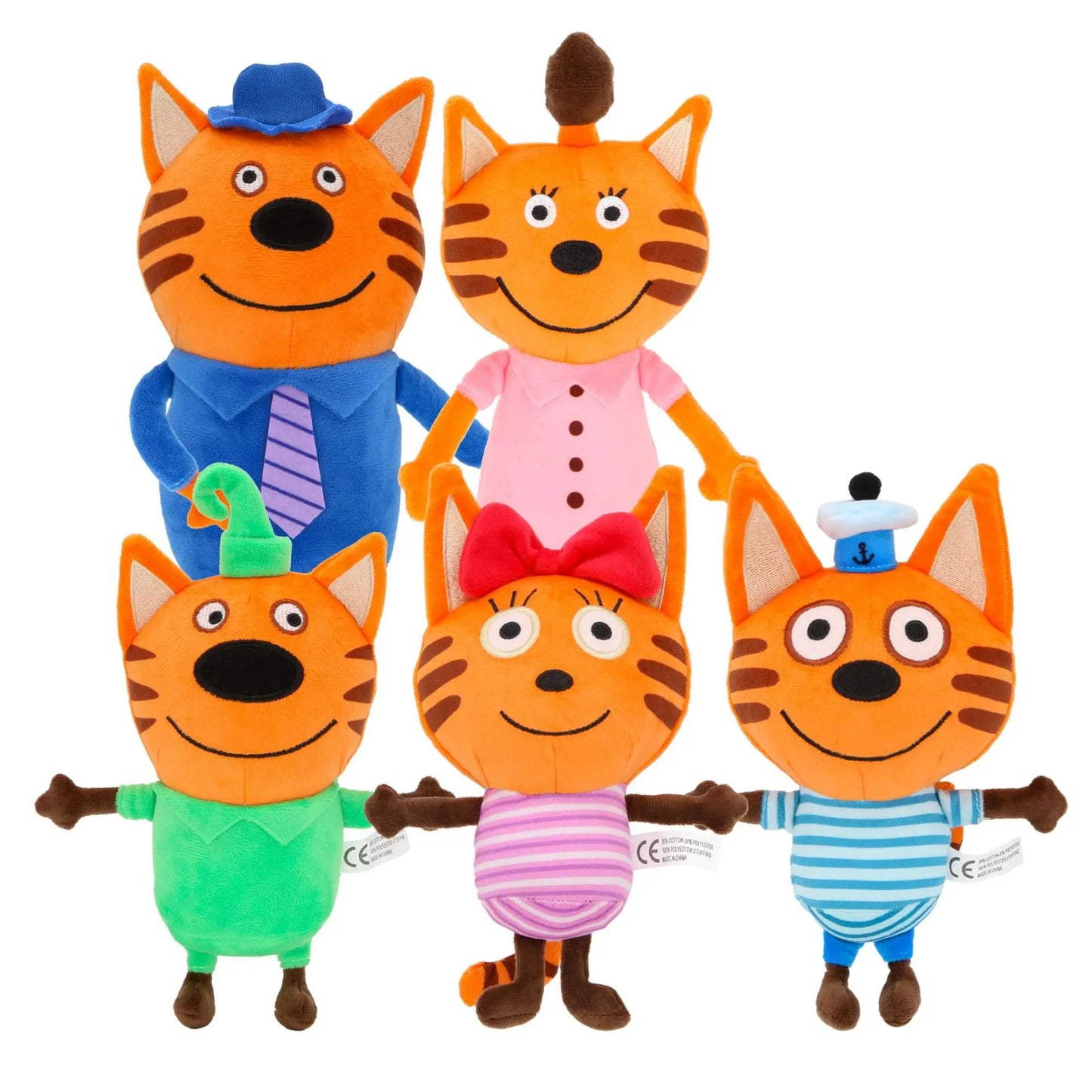 NEW 25cm Kote Kitty Dog Man'sPlush Toys Cute Soft Stuffed Home Room Decor Dolls For Kid Birthday Christmas Gift