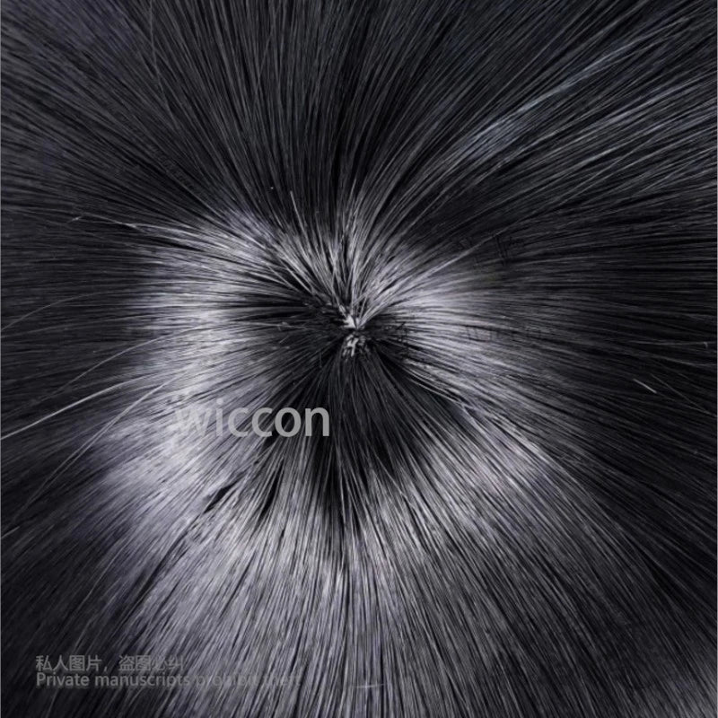 Anime Tsujinaka Yoshiki Hikaru Cosplay The Summer Hikaru Died White Black Wigs Heat Resistant Synthetic Hair Halloween Party Cos