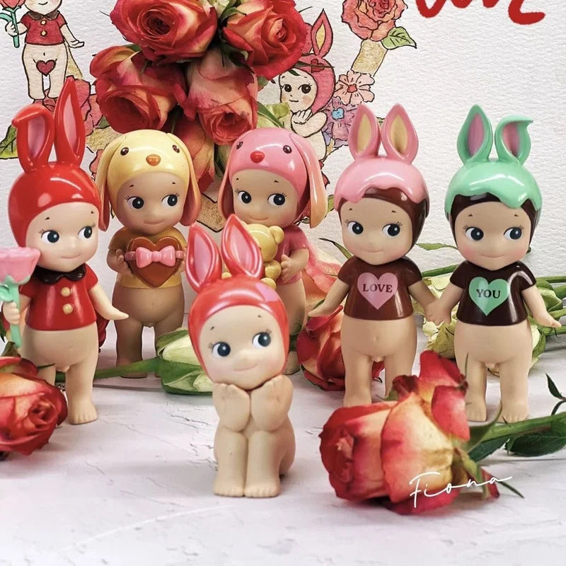 Hot Selling Angel Love Gift Series Blind Box Limited Edition Anime Action Figure Desktop Ornament Christmas Valentine'S Day Gift