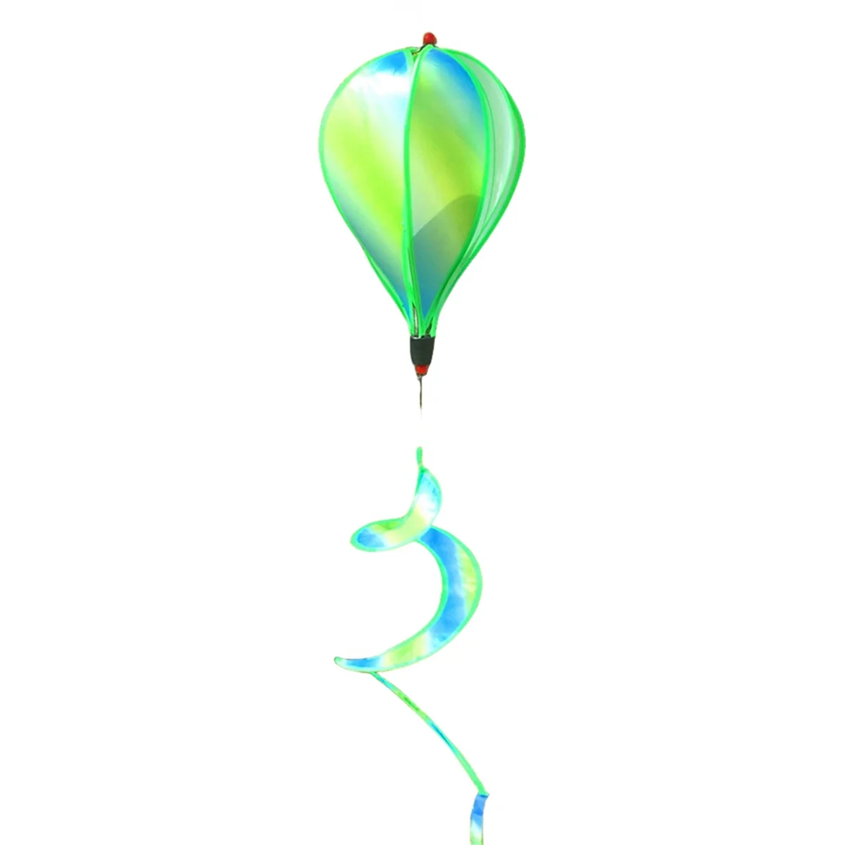 Garden Spring Hot Air Balloon Pendant Rotating Windmill Hanging Decoration I