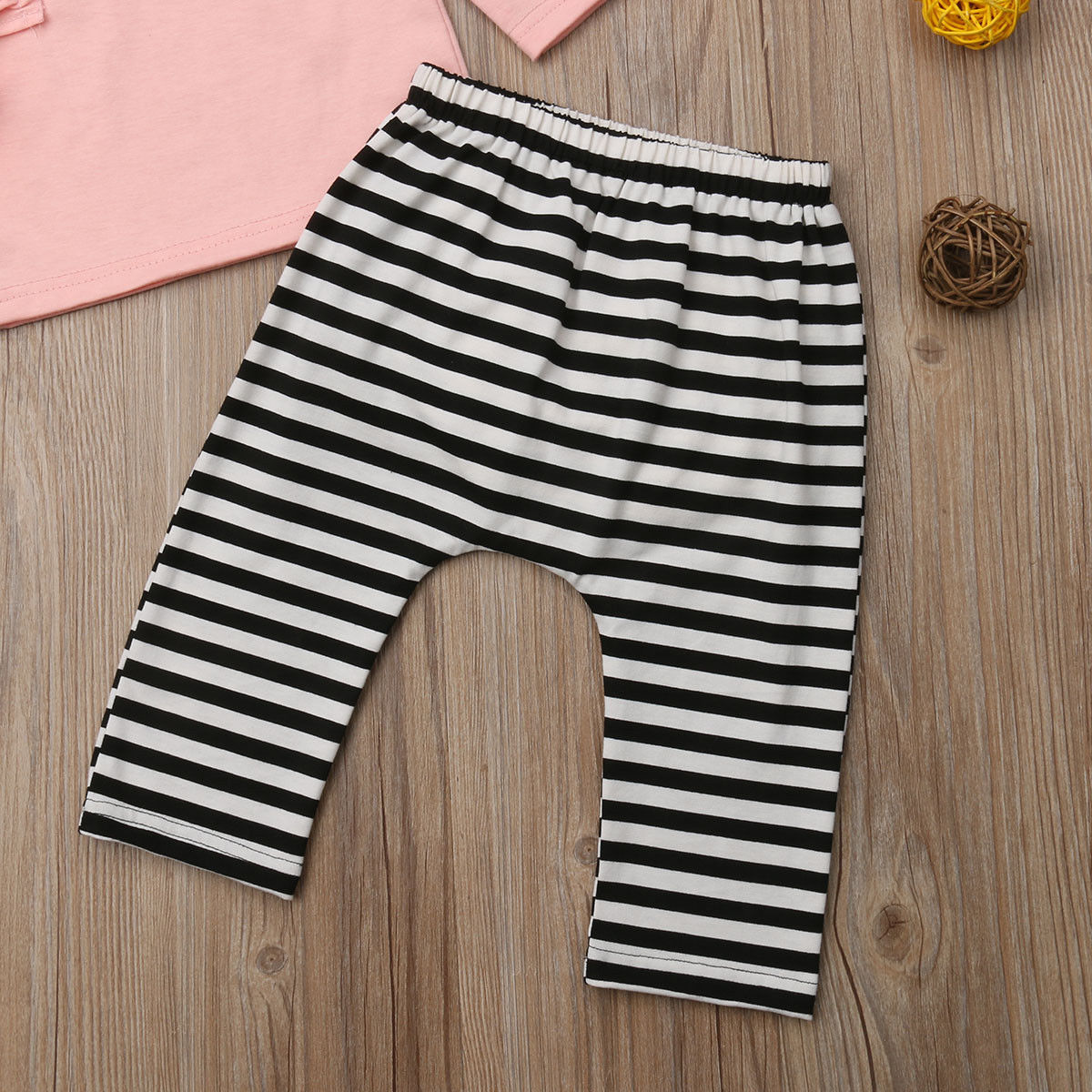 2Pcs Newborn Toddler Infant Kid Baby Girl Clothes