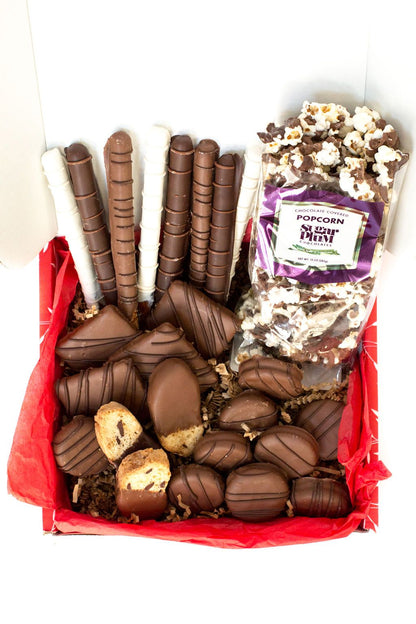 Gourmet Chocolate Eruption Gift Box – 26 Handcrafted Sweet & Salty