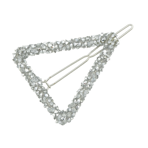 Rhinestone Triangle Hairgrips Wedding Party Hair Clips Hair Barrettes