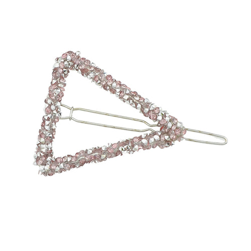 Rhinestone Triangle Hairgrips Wedding Party Hair Clips Hair Barrettes