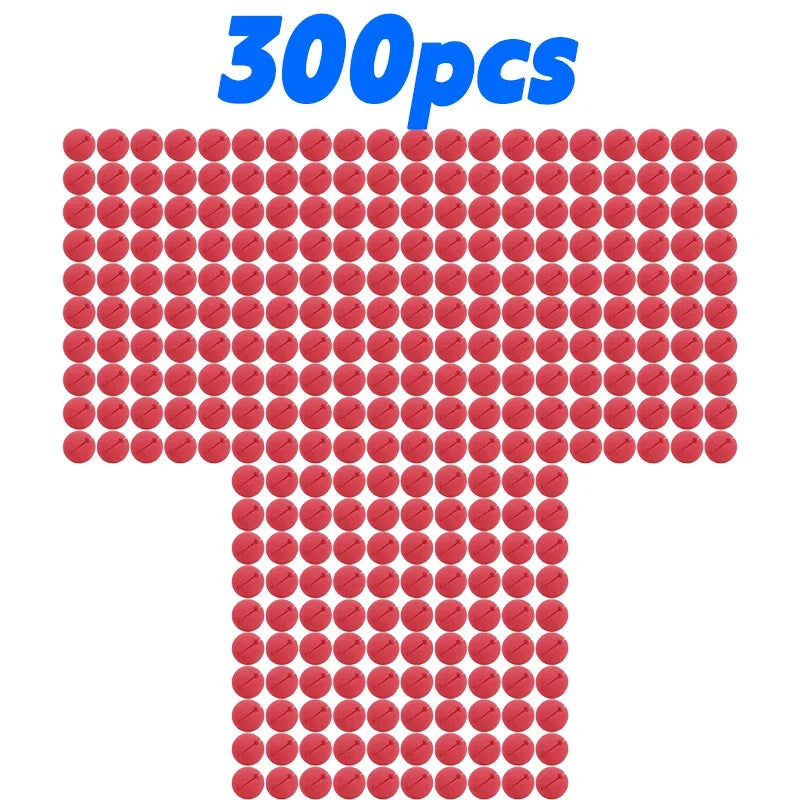 5-300pcs Red Clown Nose DIY Foam Sponge Balls Funny Circus Cosplay Costume Props Performance Party Halloween Holiday Decoration