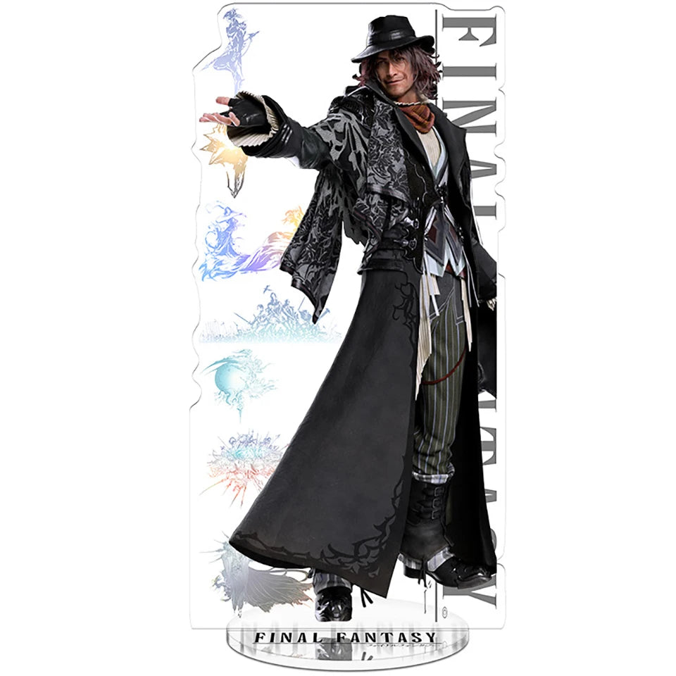 Classic Japanese Role Playing Game Creative Desktop Ornament Acrylic Stand Figure Children's Christmas Collection Gift Fun Toy
