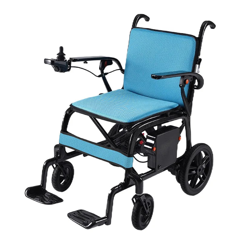 Ergonomic Electric Wheelchair Folding Lightweight Intelligent Fully Automatic Portable Scooter for The Elderly