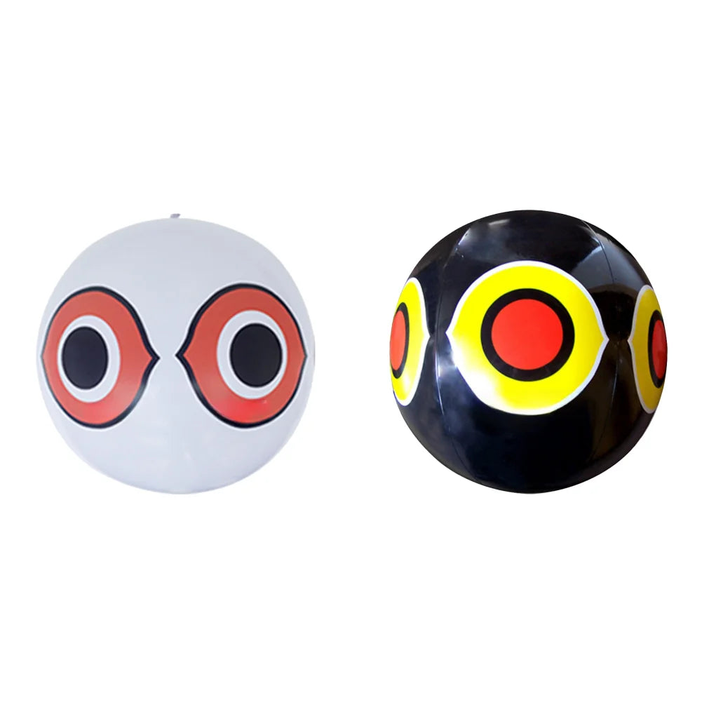 3/2/1pcs Scare Eye Balloons Anti Bird Inflatable Repeller Visual Deterrent 40CM Outdoor Pigeon Repellent Ball Garden Accessories