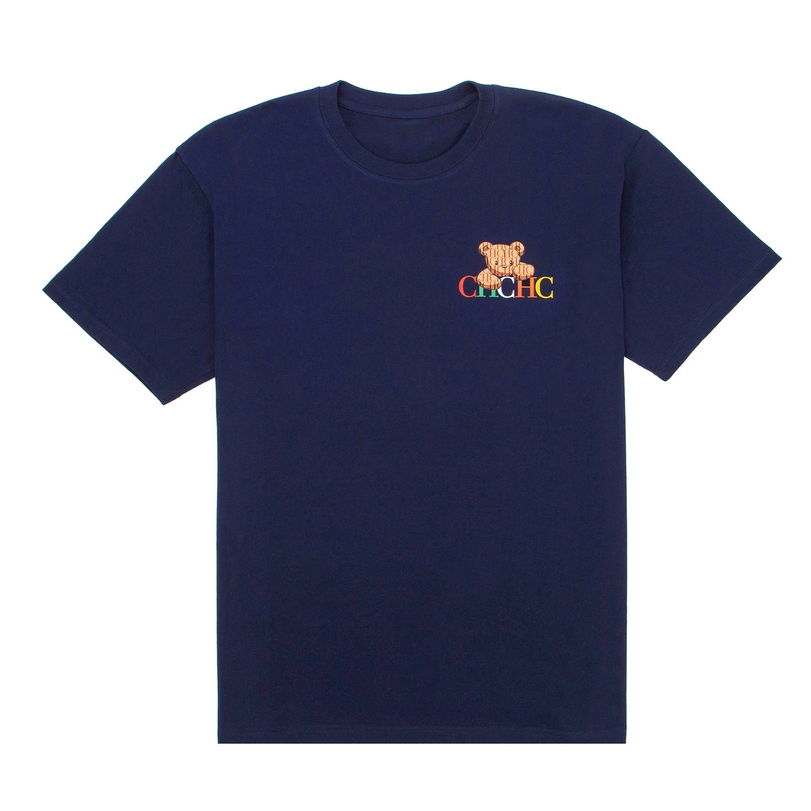 Minimalist Bear Commute Tee 230g Cotton Drop Shoulder Light Luxury Office Casual Subtle Versatile Top Women