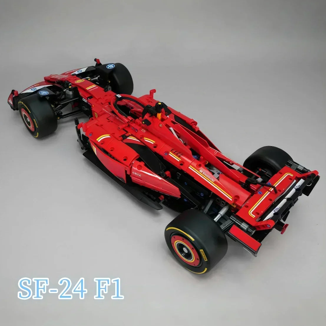 In Stock Technology F1 Racing Series F1 W14 E1 RB20 F1 SF24 F1 Supercar Model MOC Assemble Toy Birthday Gifts