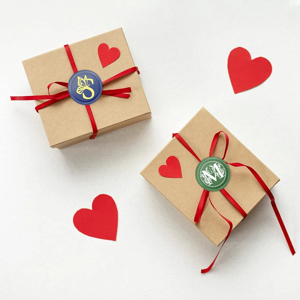 S B L A Wax Seal Stamp DIY Craft Supplies Scrapbooking Christmas Wedding Invitation for Decoration Wine Bags, Notebooks, Gifts