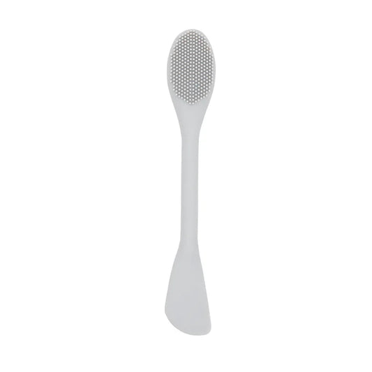 Double head silicone facial mask Brush soft hair mud film Brush Face cleaning mud film Apply mold adjusting stick tool